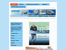 Tablet Screenshot of campmobil.de